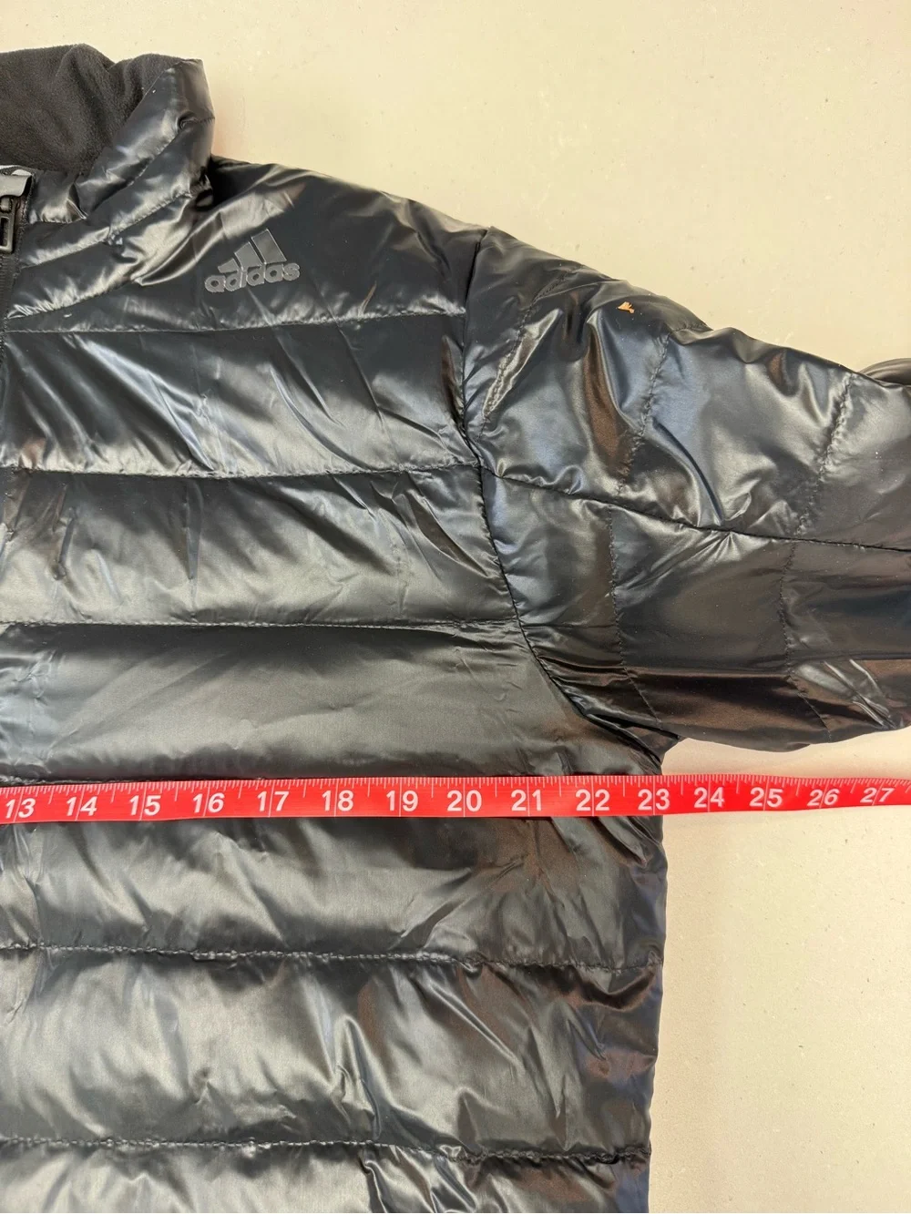 adidas Men’s Black Quilted Puffer Jacket